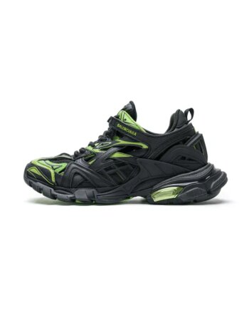 Balenciaga Track 2 Sneaker Black Green 568615 W2GN1 1012