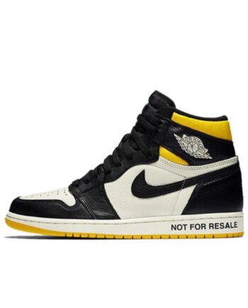 Air Jordan 1 Retro High "Not for Resale" Varsity Maize 861428-107