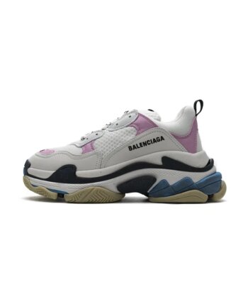 Balenciaga Triple S Blue Pink 541624 W06E2 7352