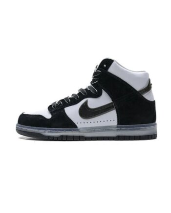 Slam Jam x Nike SB Dunk High “Black White” DA1639-101