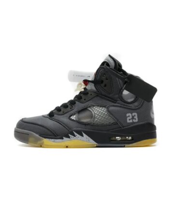 Air Jordan 5 Retro Off White Black CT8480-001